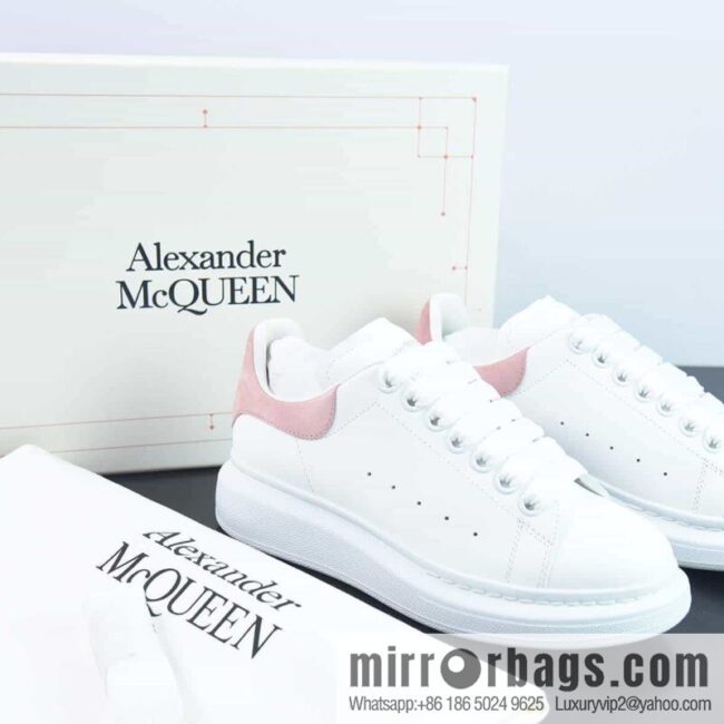 Alexander McQueen pink sneakers