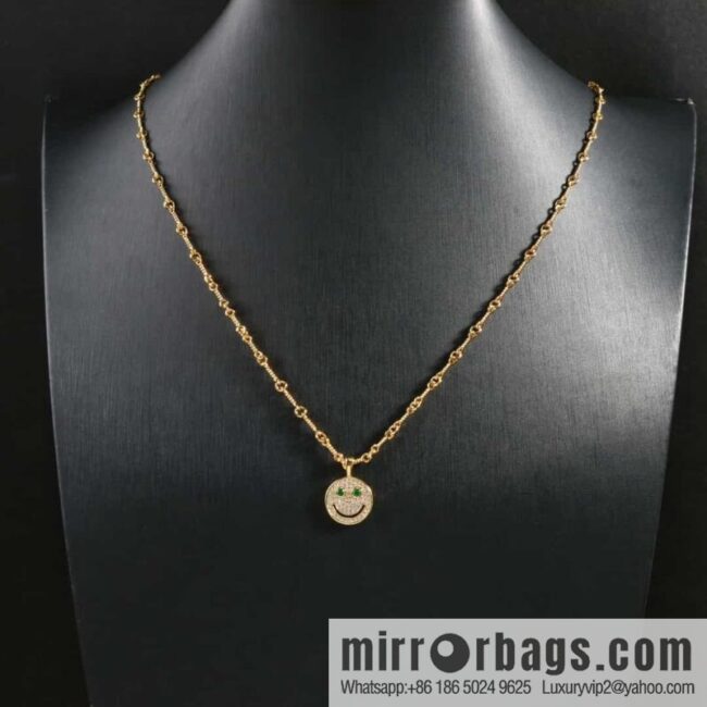 New Croxin Smile Smiley Necklace