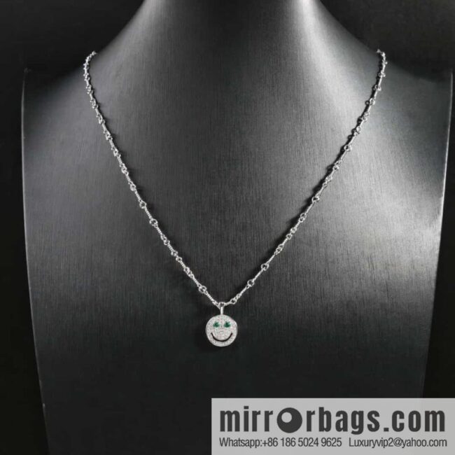 New Croxin Smile Smiley Necklace