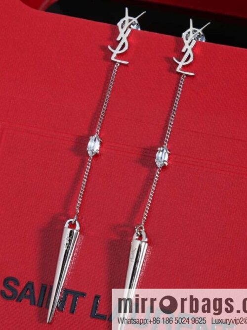 wsxc1689171915822_0-800x800tbpy4rfm5ul158288_20250705140007.jpg Saint Laurent YSL fringed stud earrings