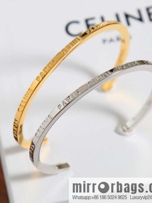 wsxc1689171917121_0-800x800q50sjydldop158275_20250705135944.jpg New Celine Open Letter Bracelet Bracelet