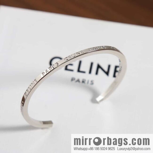 New Celine Open Letter Bracelet Bracelet
