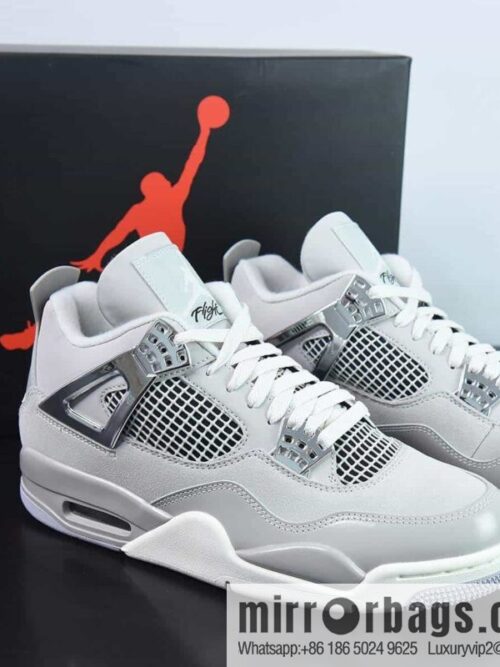 wsxc1690121390817_4-800x8002utytkz53oq193701_20250709012958.jpg Air Jordan AJ4 Retro AJ4 electroplated silver sneakers Part Number: AQ9129-001