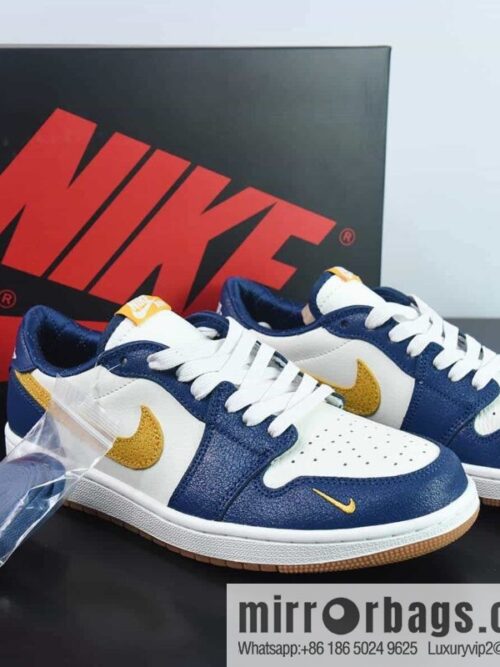 wsxc1690383802685_4-800x800yay4sxhxpvv193549_20250709012555.jpg Air Jordan 1 Low OG AJ1 Jordan 1st generation low-top white blue yellow hook burst pattern, item number: CZ0790-103