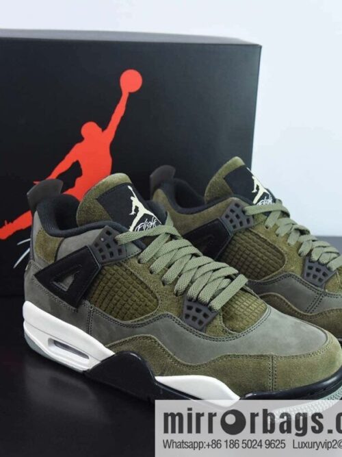 wsxc1690726298439_4-800x800dlb4jkip3hn193244_20250709011753.jpg Air Jordan 4 \"Olive Canvas\" AJ4 Joe 4 Culture Basketball Shoes, Item Number: FB9927-200
