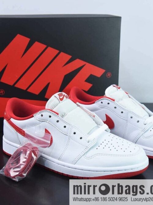 wsxc1691074198369_4-800x800vkn1lvnoppw189765_20250708232626.jpg NK Air Jordan 1 Retro Low OG \"Black Toe\" AJ1 Jordan Generation Low Top Classic Vintage Culture Leisure Sports Basketball Shoes \"OG White Red Toe\" Item Number: CZ0790-161