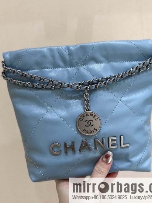 wsxc1691681920344_0-800x800dyb0gx3t1iy79474_20250719074541.jpg CHANEL 23S spring and summer series mini 22 bags AS3980 light blue