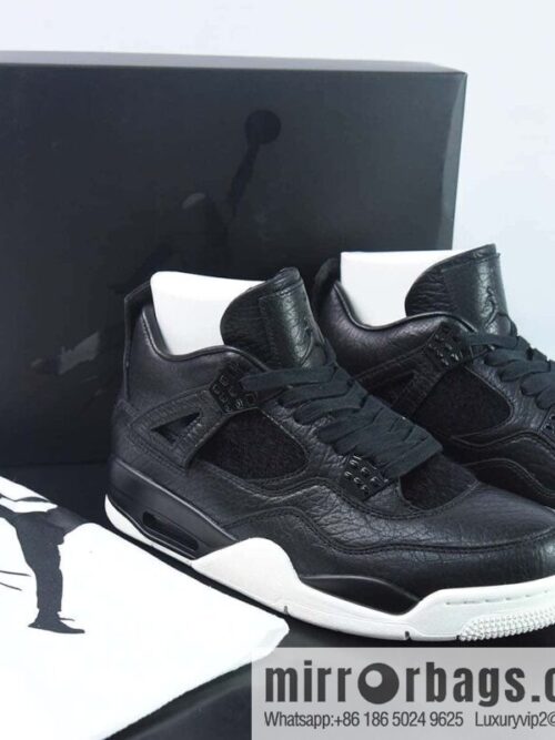 wsxc1691765617029_4-800x800sc2ycukxh14186456_20250708214526.jpg Air Jordan 4 Retro Premium \"Pony Hair Black\" Pure original black and white peak, luxury black item number: 819139 010