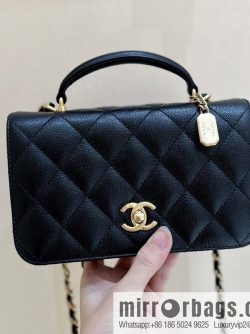 wsxc1691765680703_0-800x800bnjcnfehoiq79107_20250719074306.jpg CHANEL 23B autumn and winter trailer series, hidden lychee leather organ bag AS4284