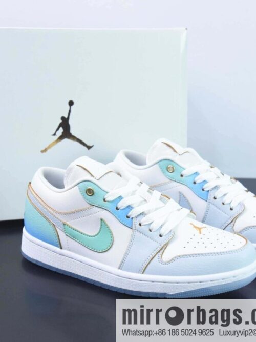 wsxc1692023646491_4-scaled-800x8001jyh5s1uhgi185809_20250708212714.jpg Nike Air Jordan 1 Low SE \"Emerald Rise\" AJ1 Jordan Generation Low Top Classic Vintage Culture Leisure Sports Basketball Shoes \"White Blue Sea Salt Ice Blue\" Item Number: FN8899-131