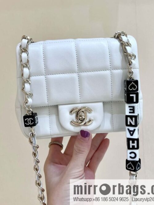 wsxc1692028752206_0-800x800m51ce1sswuo76846_20250719071941.jpg CHANEL 23C dice chain strap square fat man AS3744 white
