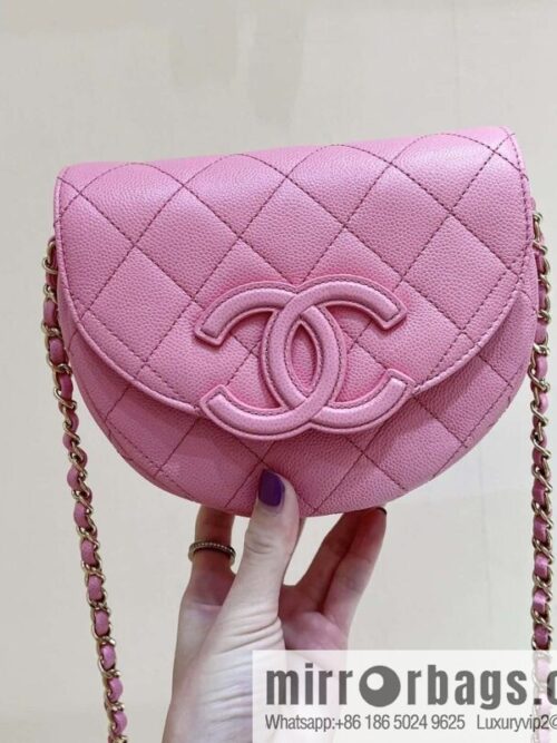 CHANEL 23P spring and summer trailer series, hidden big explosion saddle bag AS3867