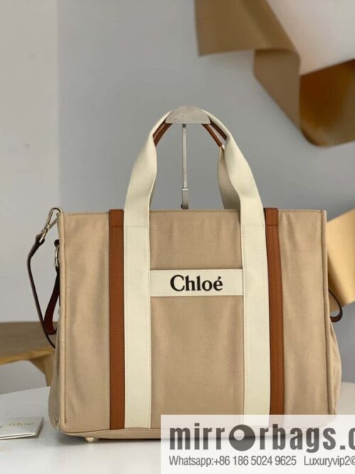 wsxc1692285571014_0-800x800mk52a0xouyw70493_20250719030231.jpg 2023S Chloe KIDS Mother and Child Bag 40CM Khaki with Brown