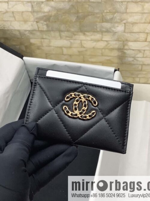 wsxc1692538404874_2-800x800z34xfaxkeqg68894_20250719024058.jpg CHANEL classic rhombus 19 sheepskin gold buckle big cc logo card holder AP1167