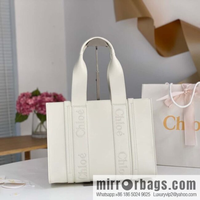 wsxc1692539882931_0-800x800plxegfob5t268814_20250719024001.jpg Chloe Woody Full Pitot Bag, White Medium 37CM