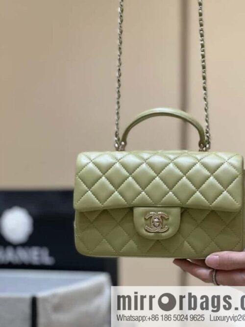 wsxc1692797305662_0-800x800bv0cxytf3za68084_20250719023202.jpg CHANEL classic cf mini handle 20CM AS2431 avocado green