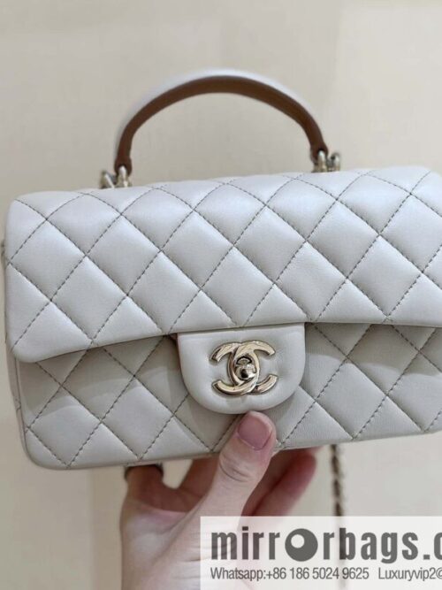 wsxc1692797889405_0-800x800pwpwwdscuxm67008_20250719021551.jpg CHANEL classic cf mini handle 20CM AS2431 apricot and caramel