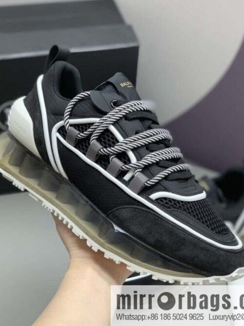 wsxc1692807563973_4-800x80040htukwmqcs181575_20250708191843.jpg Balmaini, calfskin, polyester waterproof fabric, suede, men\'s casual sneakers