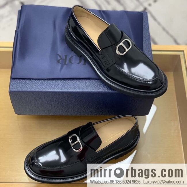 DIOR CD logo, men\'s loafers