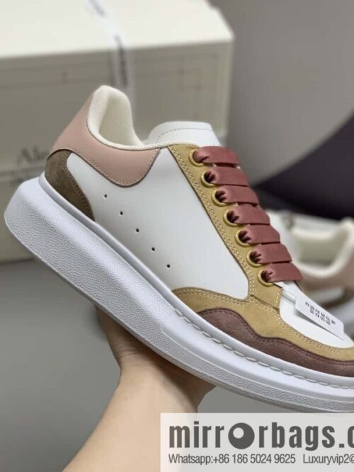 wsxc1693500750212_4-800x800fv14rezx4ui175653_20250708154437.jpg Alexander McQueen White Apricot Bean Paste Unisex Same sneakers
