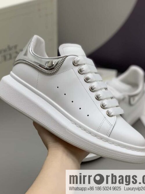 wsxc1693501523375_4-800x800qpc2mqav3b1175620_20250708154335.jpg Alexander McQueen Silver zipper Unisex sneakers
