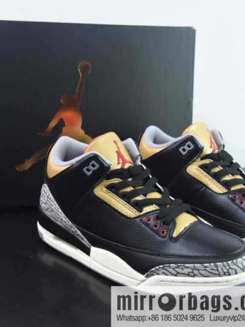 wsxc1694007731799_4-scaled-800x800l114hqkieeo170986_20250705212152.jpg Air Jordan 3 Retro \"Black Gold\" AJ3 black gold, small black cement, item number: CK9246-067
