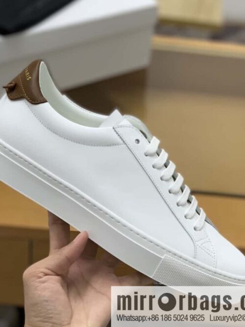 wsxc1694025998506_2-800x800g4xsl0caiub170931_20250705211952.jpg Givenchy/Givenchy, white leather, brown leather with knot, sports shoes for couples
