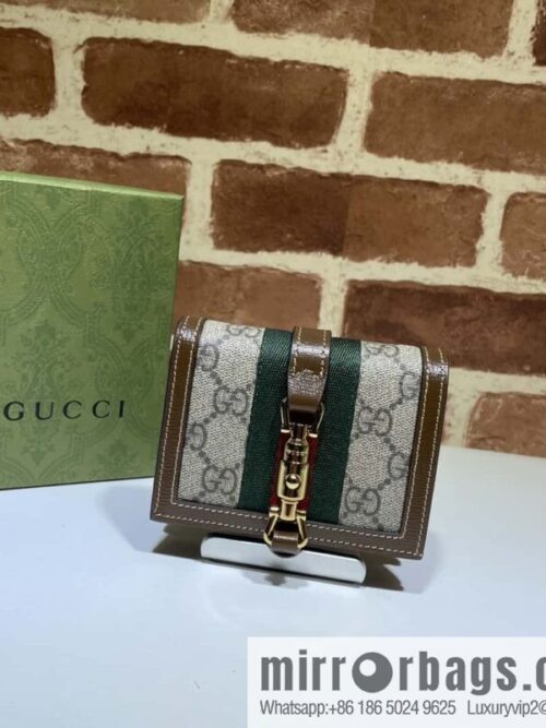 wsxc1696268433385_0-800x800o0fxnu4gb4u50083_20250718042429.jpg GUCCI Jackie 1961 series card holder 645536 brown brown