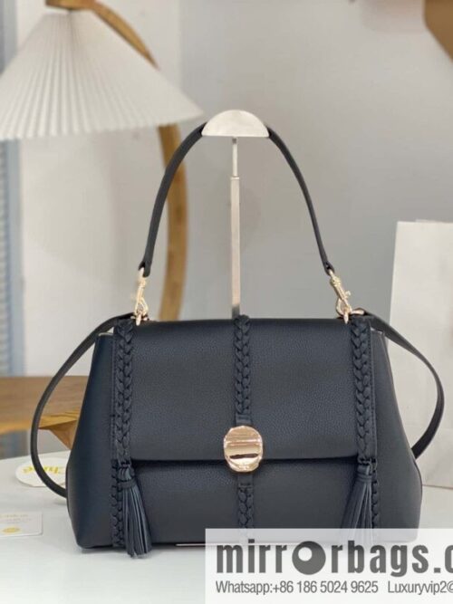 wsxc1696944863829_0-800x800hyhckh2bldc46774_20250718034404.jpg Chloe Penelope Coin Bag, Large Dropped Leather Black 35cm