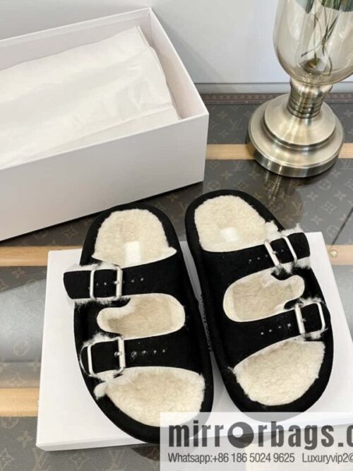 Maison Margiela Margiela MM ④ Thick bottom hairy drag