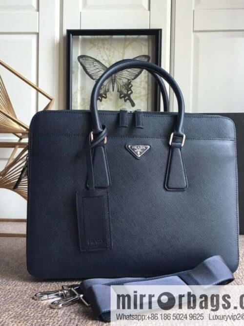 wsxc1697817821610_0-800x8001g3d0qe1ea140450_20250718021525.jpg PRADA imported cross pattern leather briefcase 0366B blue