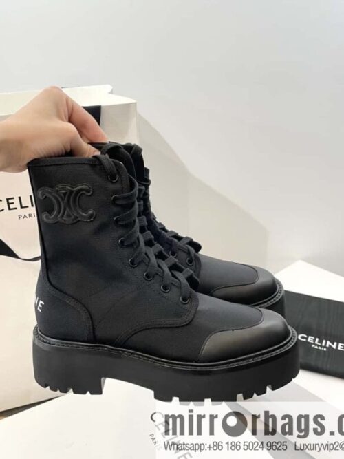 wsxc1697901894007_0-800x800pvphscjzc4q156730_20250705123458.jpg CELINE canvas platform-soled Martin booties