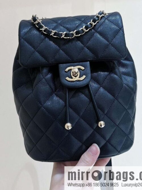 wsxc1698771126337_0-800x800t5hmzevklxb36321_20250716042332.jpg CHANEL 23S spring/summer collectsion, salzburg double backpack AS4058 black