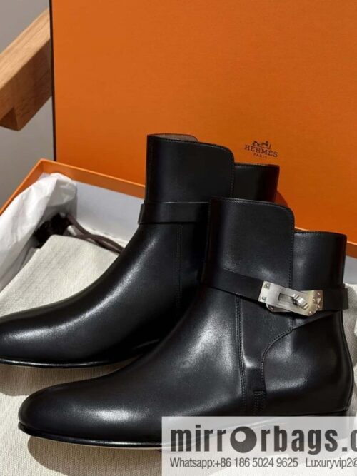 wsxc1699456158529_2-800x800lgb1o33qpdw138122_20250705002011.jpg Hermès Kelly Buckle Boots, Black
