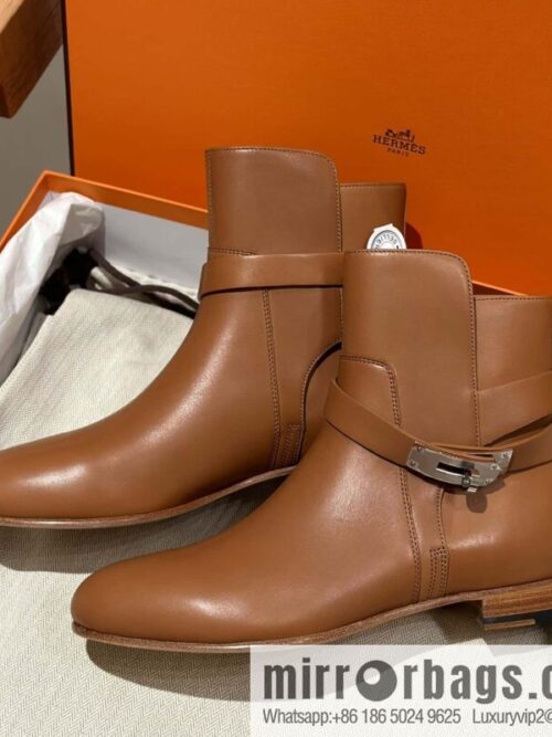 wsxc1699456333587_3-800x800wtu24gllgbj138099_20250705001924.jpg Hermès Kelly Buckle Boots, Brown