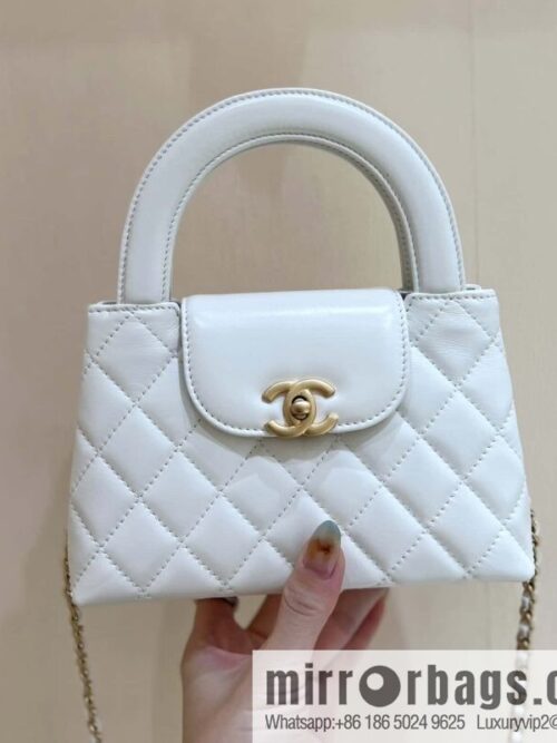 wsxc1699886448371_0-800x800woec14drmzm32394_20250716034432.jpg CHANEL 23K autumn and winter series, super hot Kelly bag AS4416 white