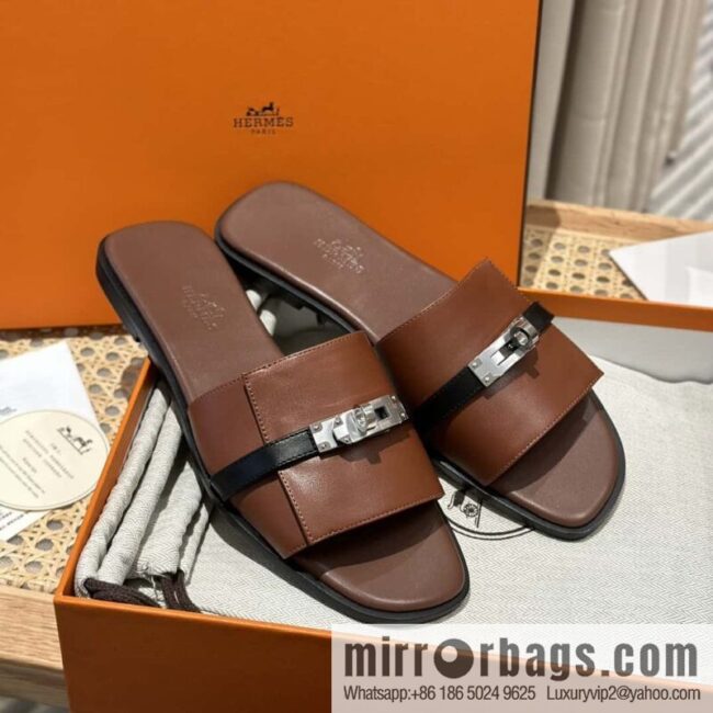 wsxc1703793743527_0-800x800msk1ieomkbl126914_20250702200603.jpg Hermès 2023 Latest Kelly Button Slippers
