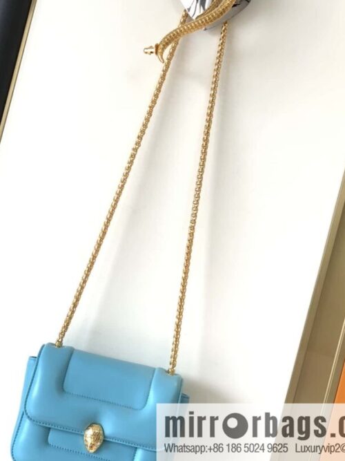 wsxc1704212315772_0-800x800plgzqqwet0c17123_20250716012904.jpg BVLGARI Bulgari joint design limited edition Mary Katrantzou snakehead bag 291071 blue 19cm