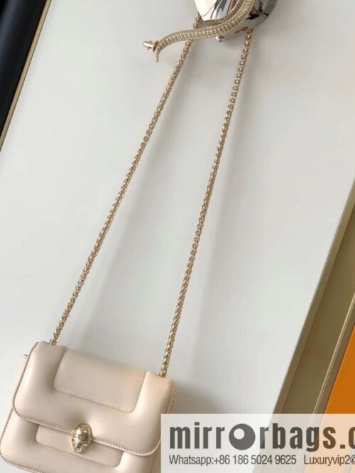 wsxc1704212721998_0-800x800fkntfnlbhl017081_20250716012842.jpg BVLGARI Bulgari joint design limited edition Mary Katrantzou snakehead bag 291071 white 19cm