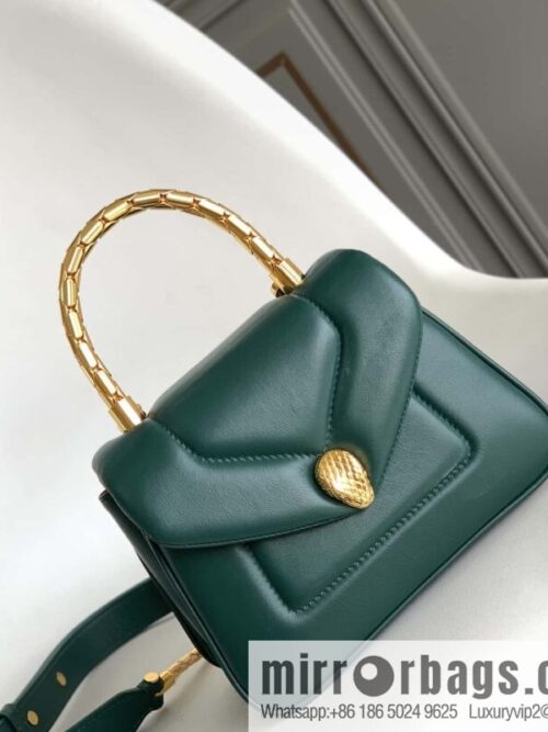 wsxc1704213816265_0-800x800h5uw4t0ignm16938_20250716012724.jpg BVLGARI Bulgari SERPENTI REVERSE Small tote bag 292128 green 20CM