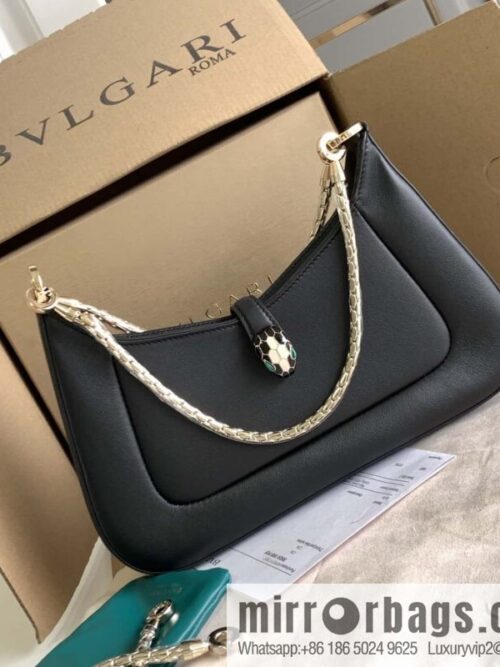 wsxc1704391297313_0-800x8001pj2fnmtooi14141_20250716010132.jpg BVLGARI Bulgari SERPENTI BAIA series small shoulder bag 293208 black 27CM