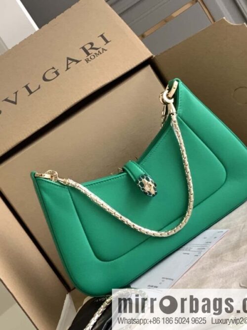 wsxc1704391400346_0-800x800gigpeqfbut314066_20250716010059.jpg BVLGARI Bulgari SERPENTI BAIA series small shoulder bag 293208 emerald 27CM