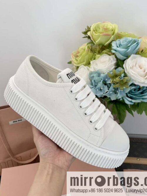 wsxc1704731893780_0-800x800bczwsxpsxgc123732_20250702175112.jpg MIUMIU Miu Miu spring summer canvas platform sports cookie shoes