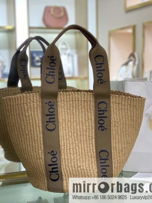 wsxc1709670696512_0-800x800kfeb2sr04xp6358_20250715235211.jpg Chloe Large Woody Basket Bag 6865 Large Single Green 48CM