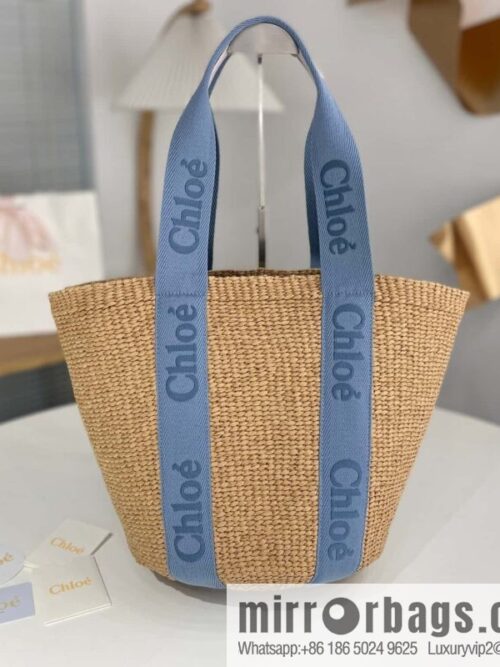 wsxc1712486050940_0-800x800bvlcl2stpe21897_20250715231025.jpg Chloe Woody Straw beach bag/bucket bag New color, large