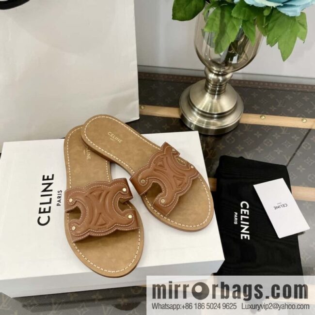 CELINE Arc de Triomphe Slippers