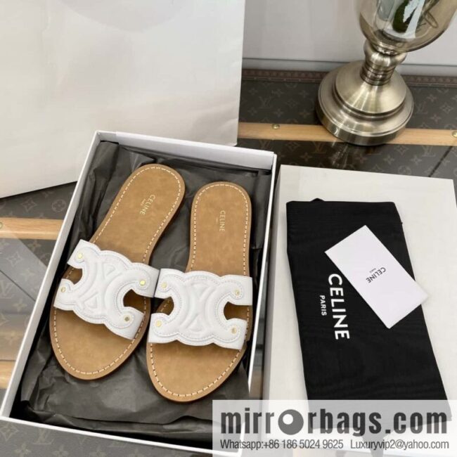 CELINE Arc de Triomphe Slippers