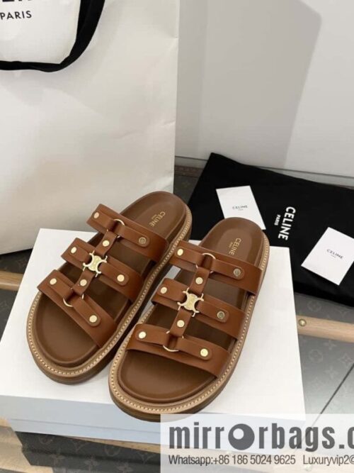 wsxc1715965453299_0-800x80025m0eatl2q189394_20250701233435.jpg CELINE Roman Arc de Triomphe Platform Sandals
