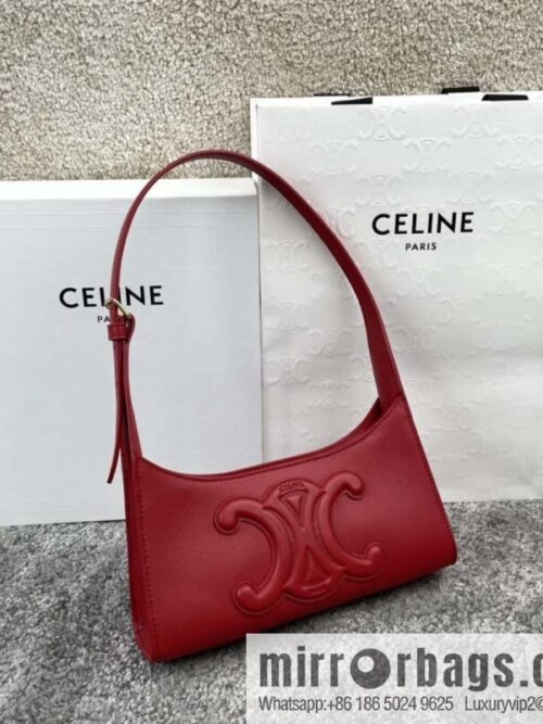 wsxc1716914602647_0-800x800up3uy0iktun198946_20250709040818.jpg CELINE\'s new armpit bag series TRIOMPHE handbag 198153 red