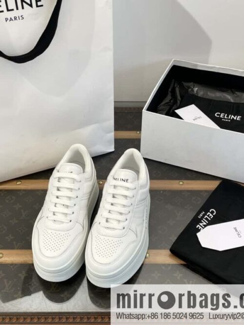 wsxc1717000216718_0-800x800ert4g21kbp388806_20250701231831.jpg CELINE classic spring and summer thick-soled height-increasing white shoes